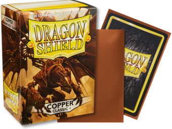 Dragon Shield Classic Copper Sleeves 100ct (10016) Supplies Arcane Tinmen   