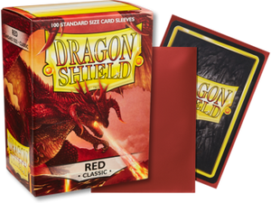 Dragon Shield Classic Red Sleeves 100ct (10007) Home page Other   