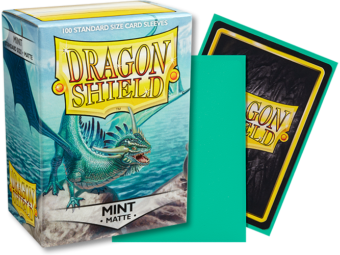 Dragon Shield Matte Standard Sleeves 100ct Mint (11025) Supplies Arcane Tinmen   