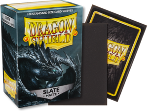 Dragon Shield Matte Standard Sleeves 100ct Slate (11027) Home page Arcane Tinmen   