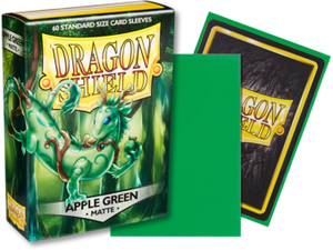 Dragon Shield Matte Standard Sleeves 60ct Apple Green (11218) Supplies Arcane Tinmen   