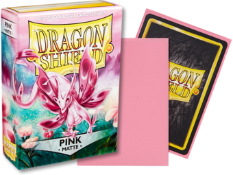 Dragon Shield Matte Standard Sleeves 60ct Pink (11212) Supplies Arcane Tinmen   