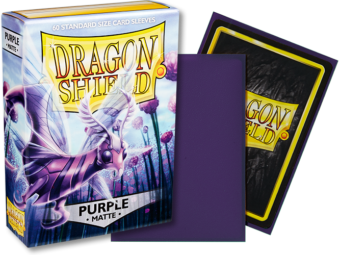 Dragon Shield Matte Standard Sleeves 60ct Purple (11209) Supplies Arcane Tinmen   