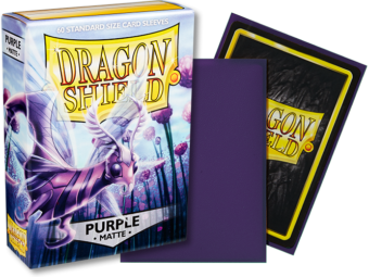 Dragon Shield Matte Standard Sleeves 60ct Purple (11209) Home page Arcane Tinmen   
