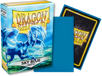 Dragon Shield Matte Standard Sleeves 60ct Sky Blue (11219) Supplies Arcane Tinmen   