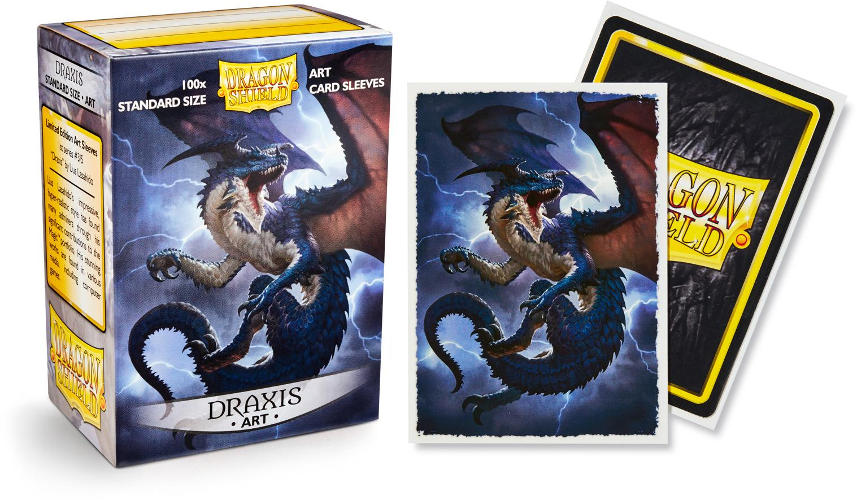 Dragon Shield Classic Art Standard Sleeves 100ct Draxis (12003) Supplies Arcane Tinmen   