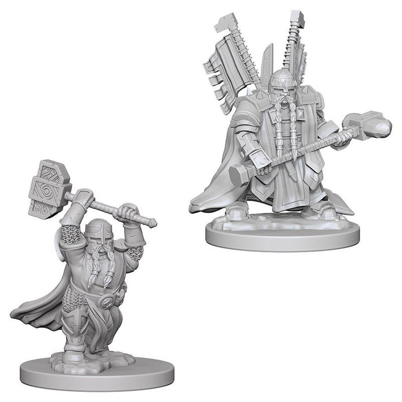 D&D Nolzur's Marvelous Unpainted Miniatures: Dwarf Male Paladin (72630) Miniatures WizKids   