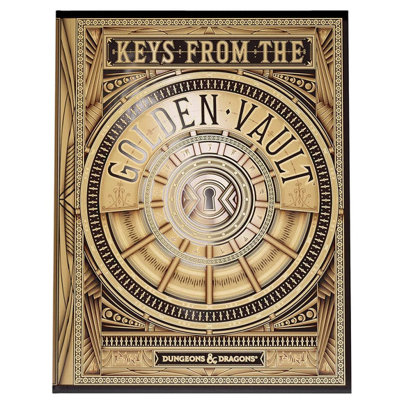 D&D 5e Keys from the Golden Vault Hobby Edition Cover  Common Ground Games   