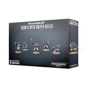 Warhammer 40,000 Space Marines Scouts with Sniper Rifles Home page Other   