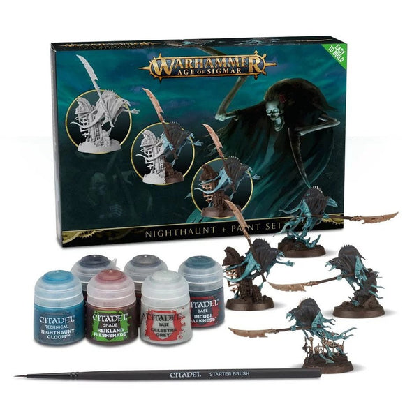 Age of Sigmar Nighthaunt & Paint Set Home page Games Workshop   
