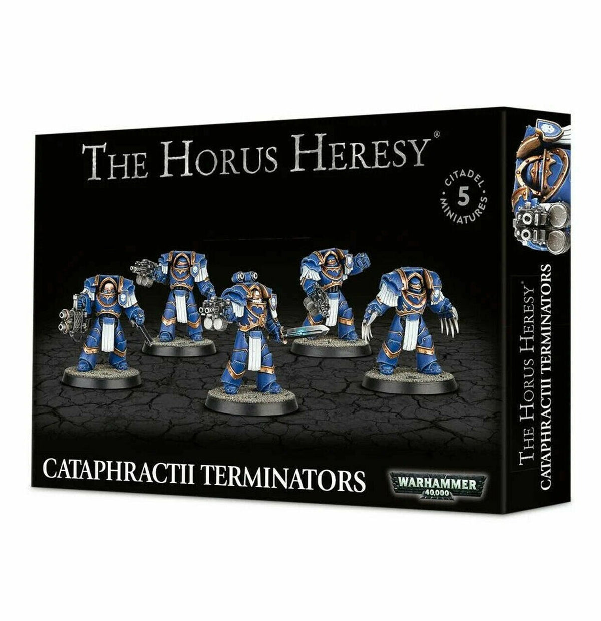 Warhammer 40K Space Marines: Cataphractii Terminators Miniatures Games Workshop   