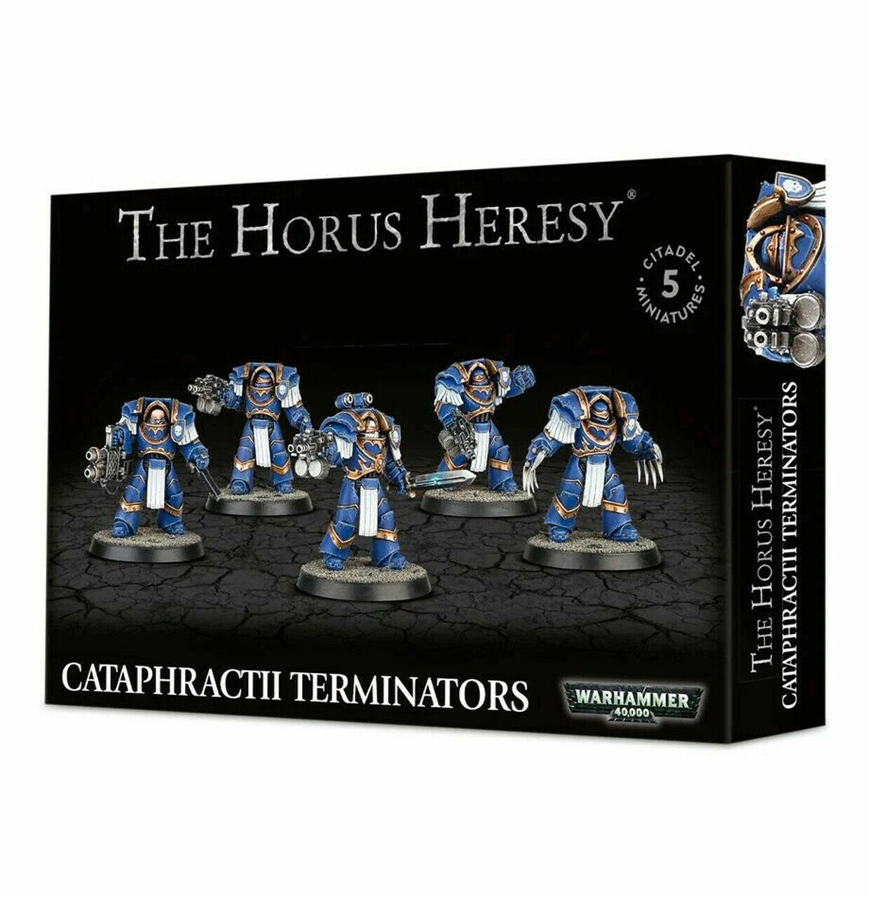 Warhammer 40K Space Marines: Cataphractii Terminators Miniatures Games Workshop   