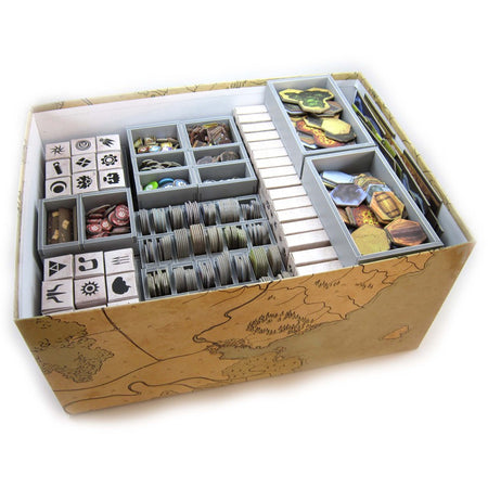 Folded Space Box Insert for Gloomhaven Board Game Organization Folded Space   