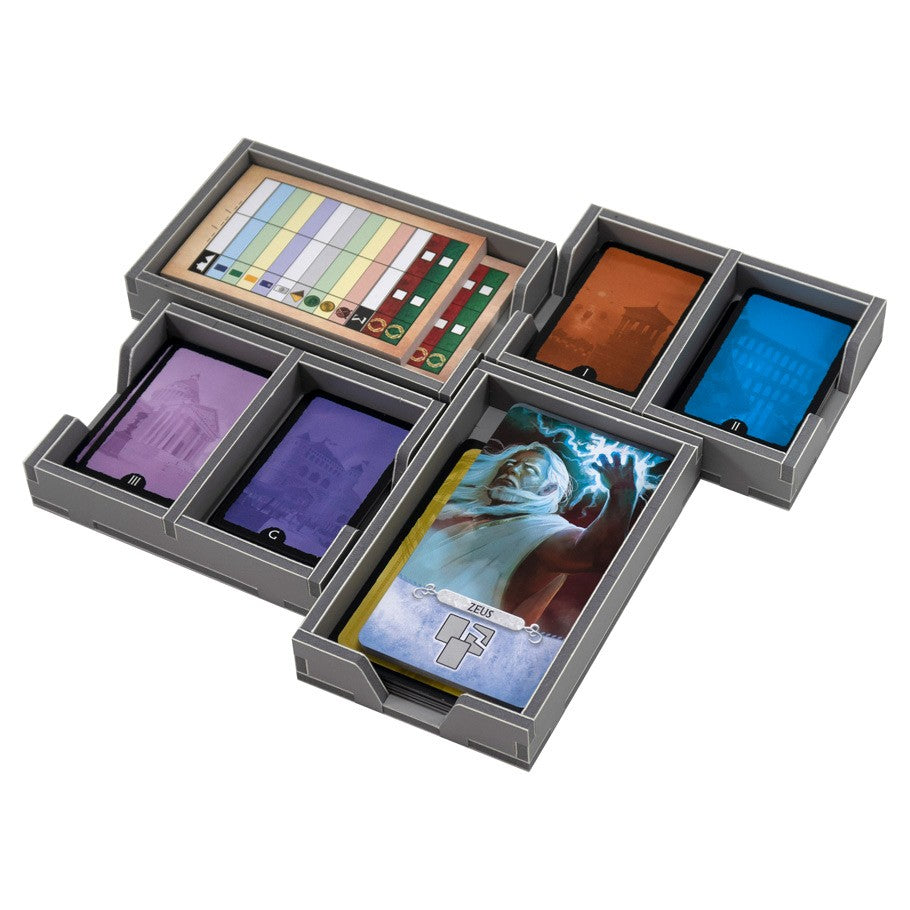 Folded Space Box Insert for 7 Wonders Duel & Pantheon Expansion Board Game Organization Folded Space   