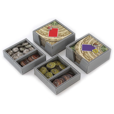 Folded Space Box Insert for 7 Wonders & Expansions Board Game Organization Folded Space   