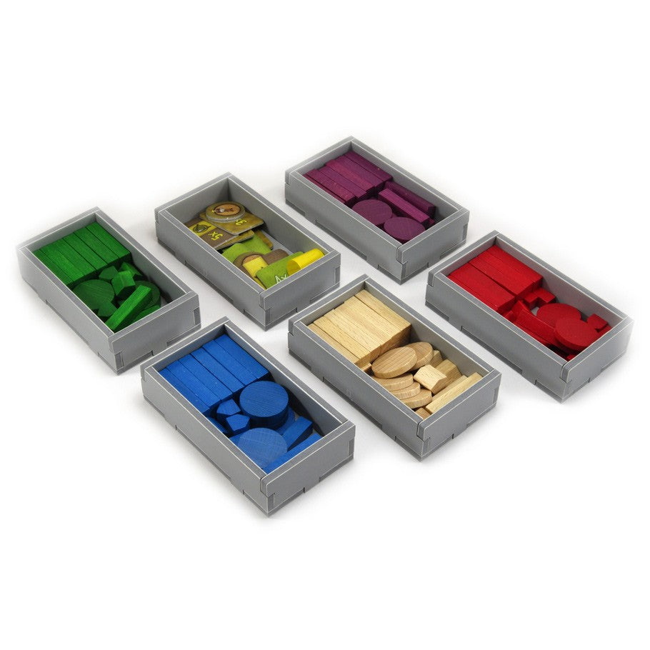 Folded Space Box Insert for Agricola Board Game Organization Folded Space   