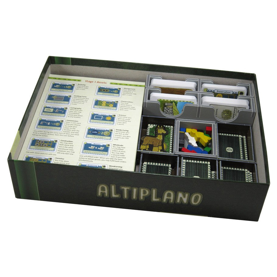 Folded Space Box Insert for Altiplano & The Traveler Board Game Organization Folded Space   