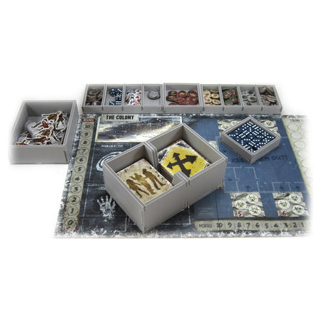 Folded Space Box Insert for Dead of Winter & Long Night Board Game Organization Folded Space   