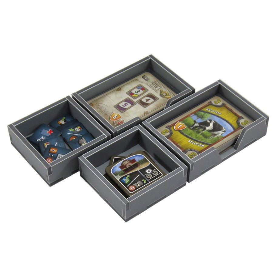 Folded Space Box Insert for Great Western Trail & Expansion Board Game Organization Folded Space   