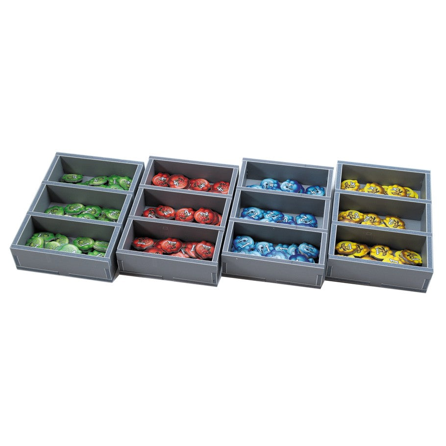 Folded Space Box Insert for Quacks of Quedlinburg & Expansion Board Game Organization Folded Space   
