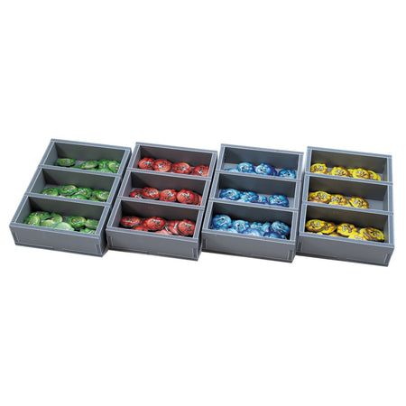 Folded Space Box Insert for Quacks of Quedlinburg & Expansion Board Game Organization Folded Space   