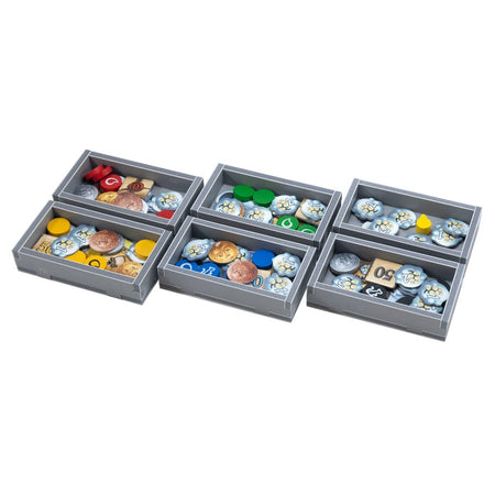 Folded Space Box Insert for Quacks of Quedlinburg & Expansion Board Game Organization Folded Space   
