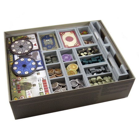 Folded Space Box Insert for Scythe & Invaders From Afar Board Game Organization Folded Space   