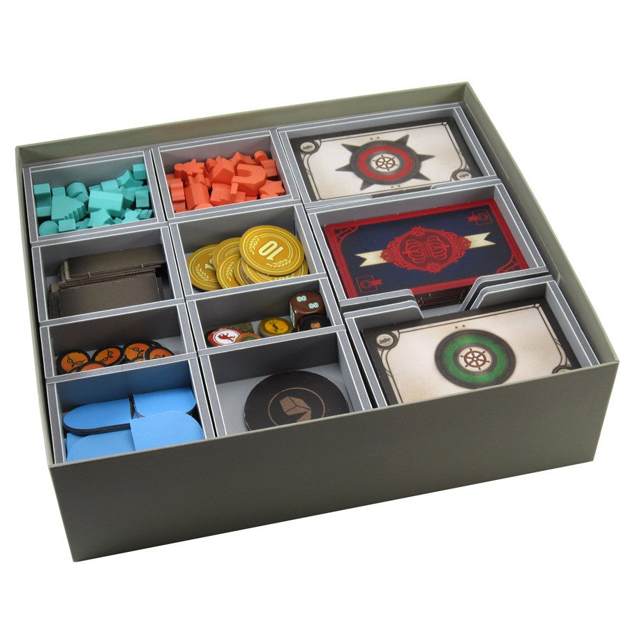Folded Space Box Insert for Scythe: Fenris and Wind Gambit Expansions Board Game Organization Folded Space   