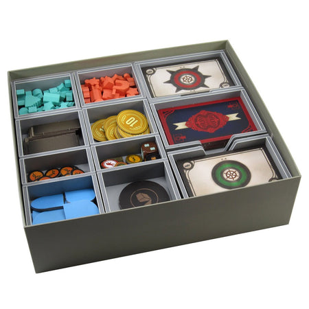 Folded Space Box Insert for Scythe: Fenris and Wind Gambit Expansions Board Game Organization Folded Space   