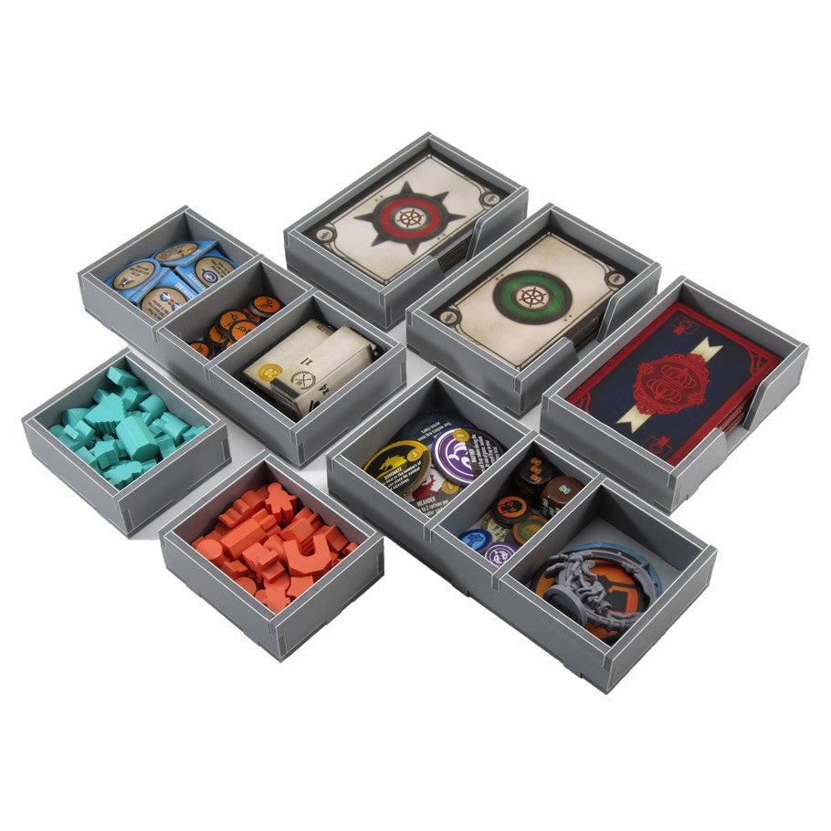 Folded Space Box Insert for Scythe: Fenris and Wind Gambit Expansions Board Game Organization Folded Space   