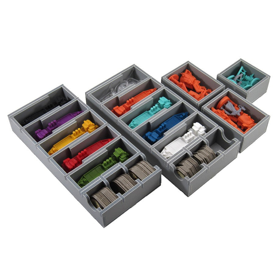 Folded Space Box Insert for Scythe: Fenris and Wind Gambit Expansions Board Game Organization Folded Space   