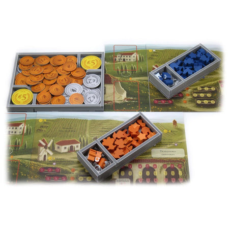Folded Space Box Insert for Viticulture Essential Edition and Expansions Board Game Organization Folded Space   