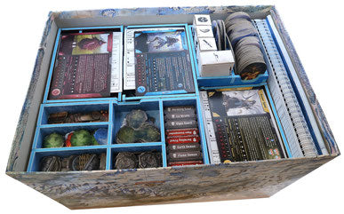 Folded Space Colour Box Insert Frosthaven Board Game Organization Folded Space