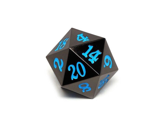Easy Roller Powder Blue Gunmetal Single 35mm D20 Home page Easy Roller Dice   