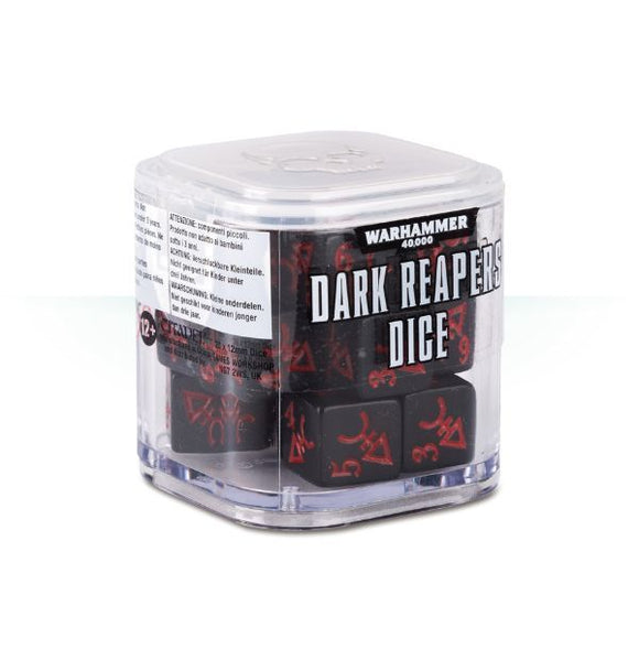 Warhammer 40K Aeldari: Dark Reapers Dice Home page Games Workshop   