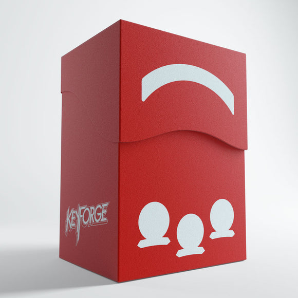 Gamegenic Keyforge Gemini Deck Box Red Home page Asmodee   