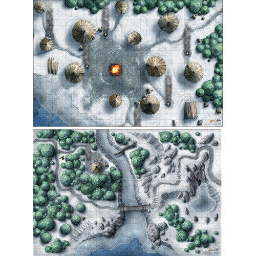 D&D 5e Icewind Dale Map Set  Gale Force Nine   