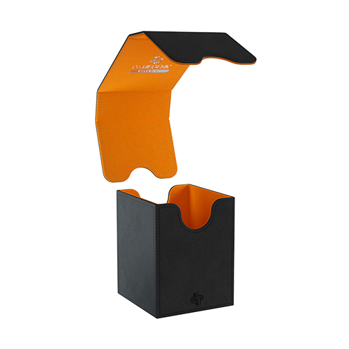 Gamegenic Deck Box Squire 100+ XL Black/Orange 2021 (20068) Supplies Gamegenic   