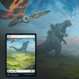 MTG: Secret Lair Drop Godzilla Lands Trading Card Games Wizards of the Coast