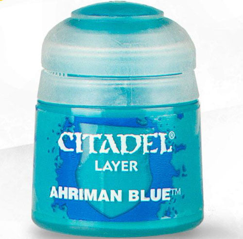 Citadel Layer Ahriman Blue Paints Games Workshop   