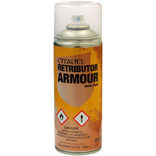 Citadel Spray Retributor Armor 400ml Paints Games Workshop   