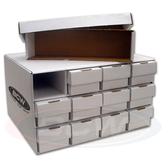 Cardboard Card Storage Box - Card House w/12 800ct Home page BCW   