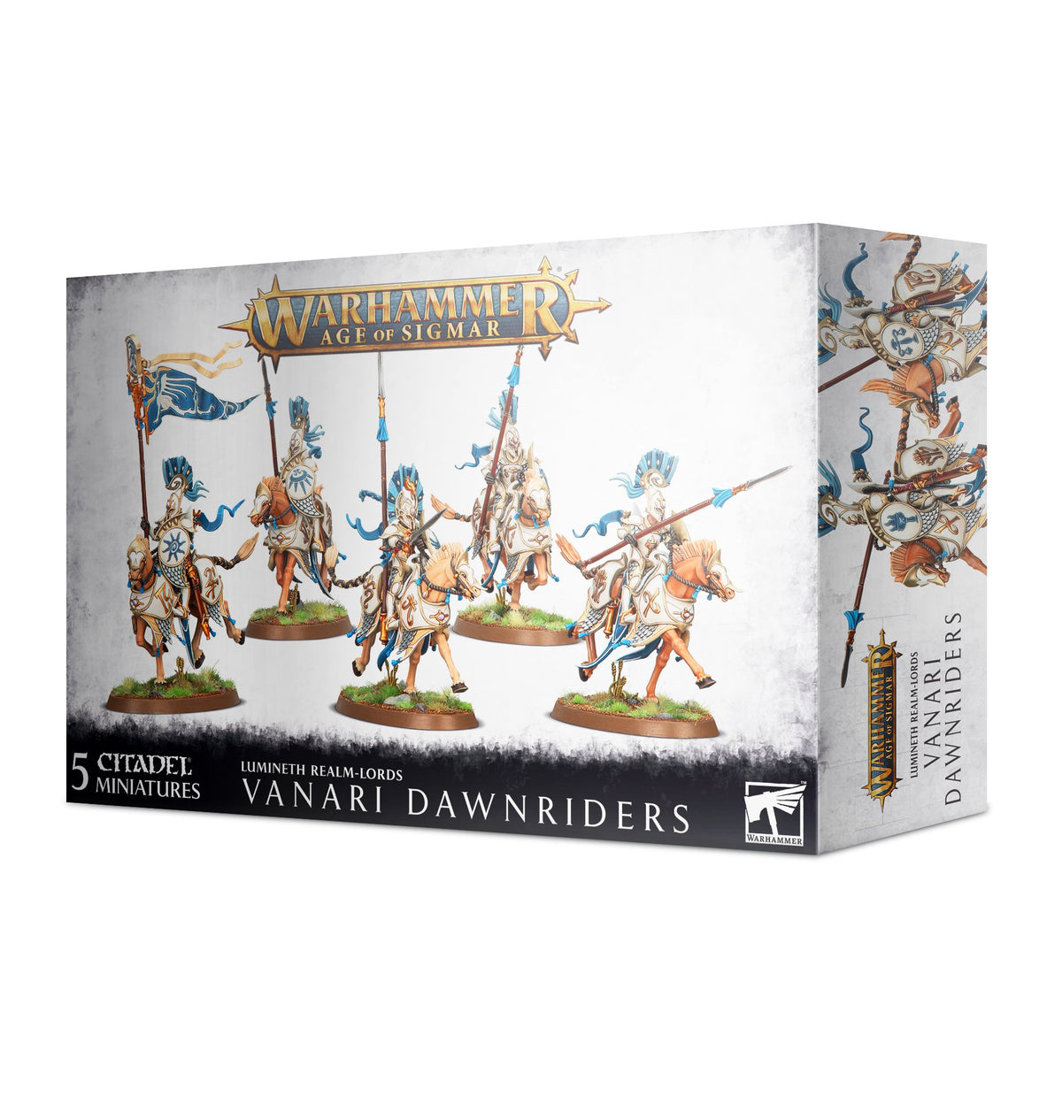 Age of Sigmar Lumineth Realm Lords: Vanari Dawnriders Miniatures Games Workshop   