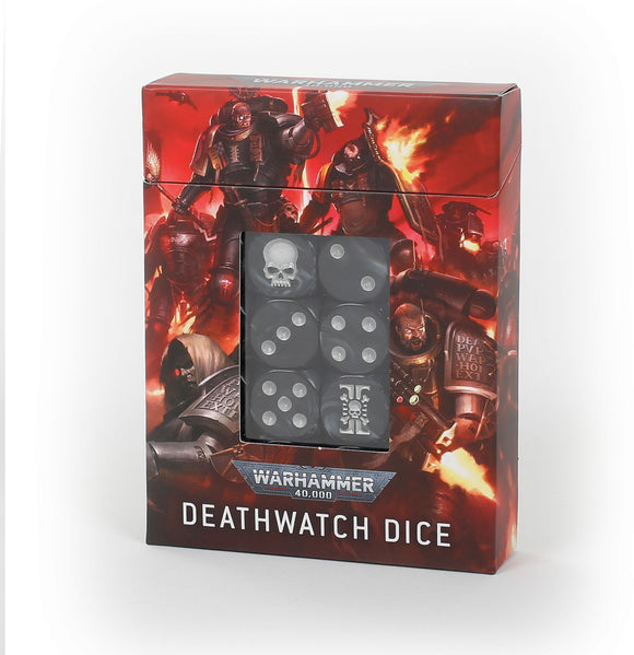 Warhammer 40K Deathwatch Dice Set Miniatures Games Workshop   
