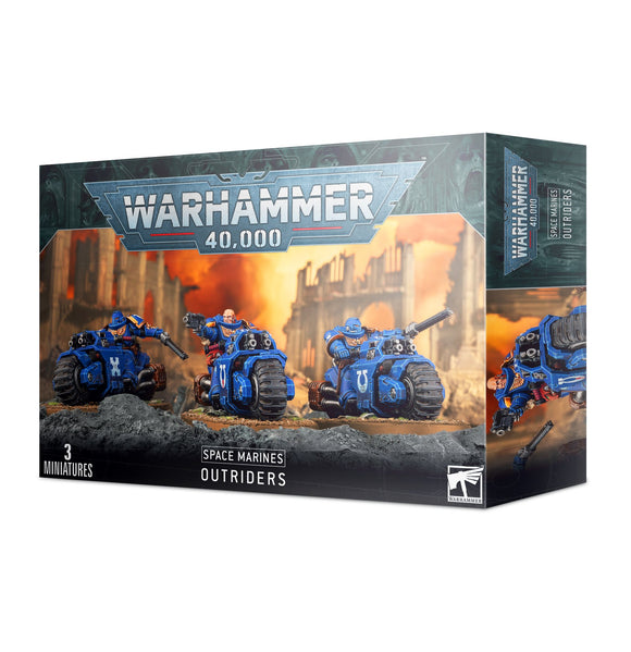 Warhammer 40K Space Marines: Outriders Miniatures Games Workshop   