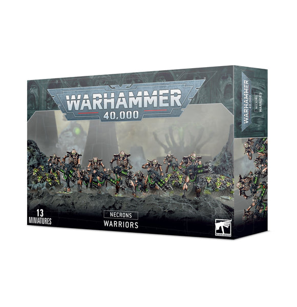Warhammer 40K Necrons: Warriors Miniatures Games Workshop   