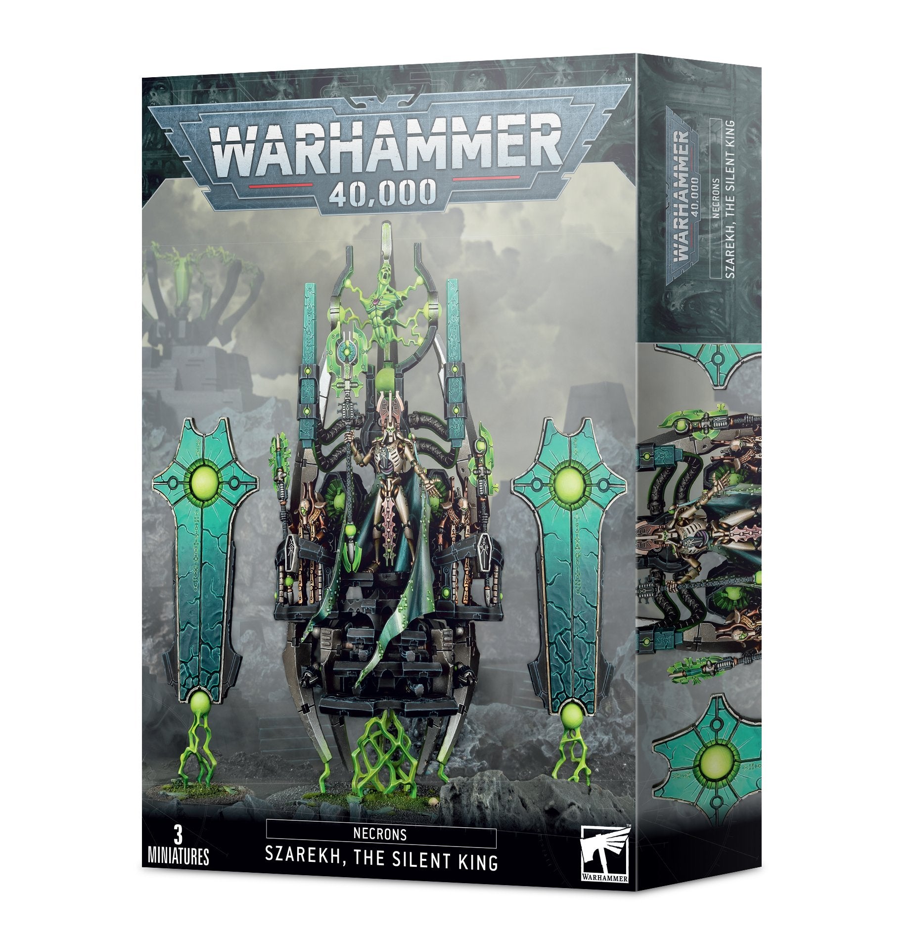 Warhammer 40K Necrons: Szarekh, the Silent King Miniatures Games Workshop   