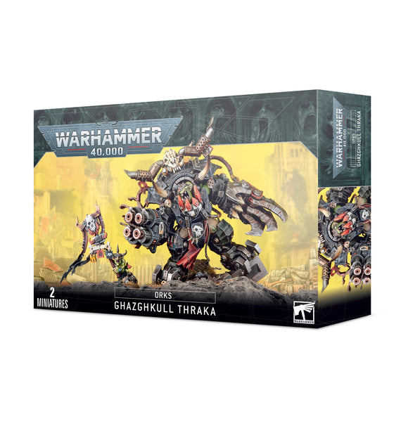 Warhammer 40K Orks: Ghazghkull Thraka Miniatures Games Workshop   