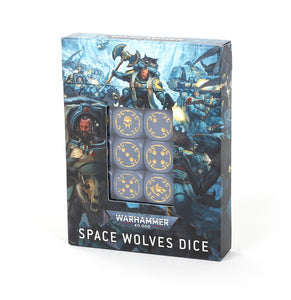 Warhammer 40K Space Wolves Dice Set Miniatures Games Workshop   