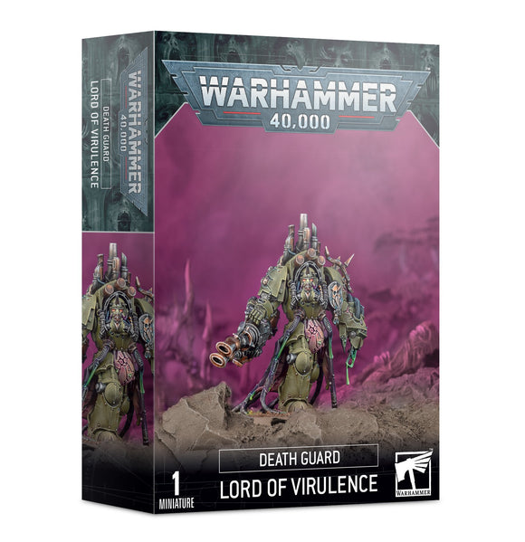 Warhammer 40K Chaos Space Marines: Death Guard The Lord of Virulence Miniatures Games Workshop   